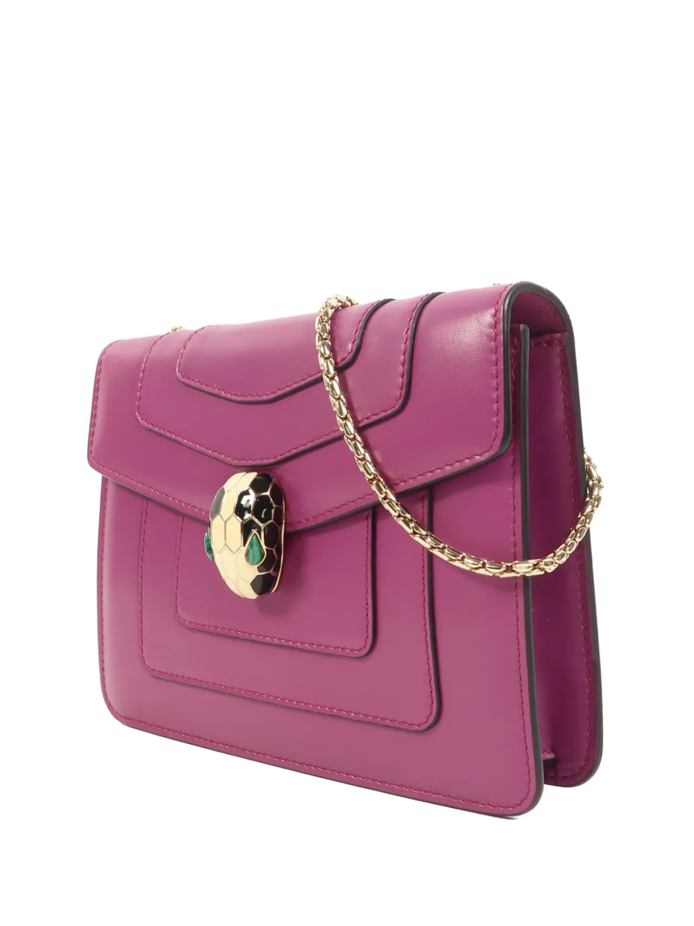 Bvlgari Pre-Owned Bvlgari Serpenti Forever chain shoulder bag - Viola