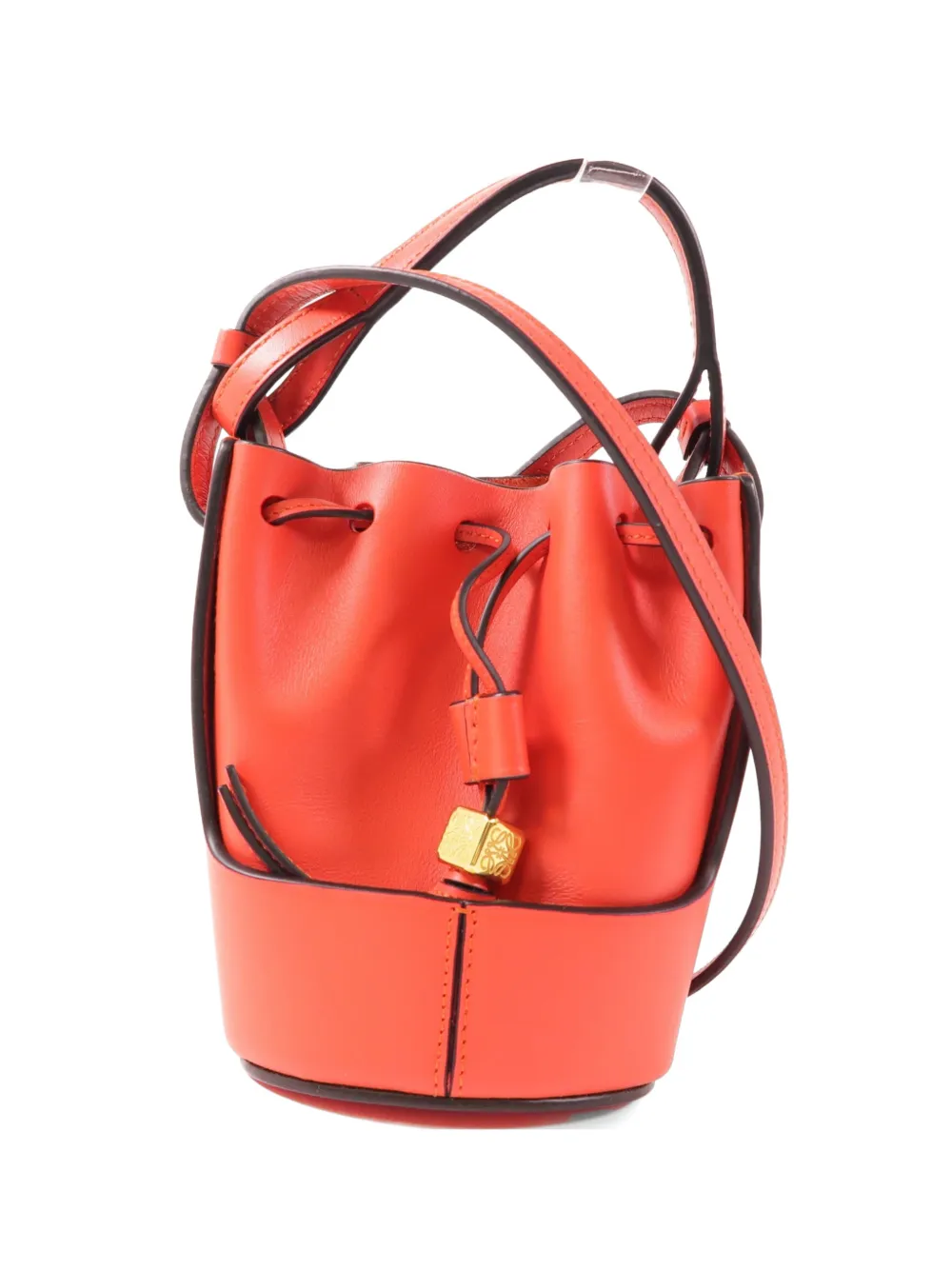 Loewe Pre-Owned nano Balloon shoulder bag - Rosso