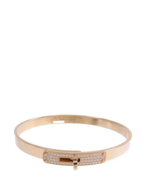 Hermès Pre-Owned Kelly diamond bracelet
