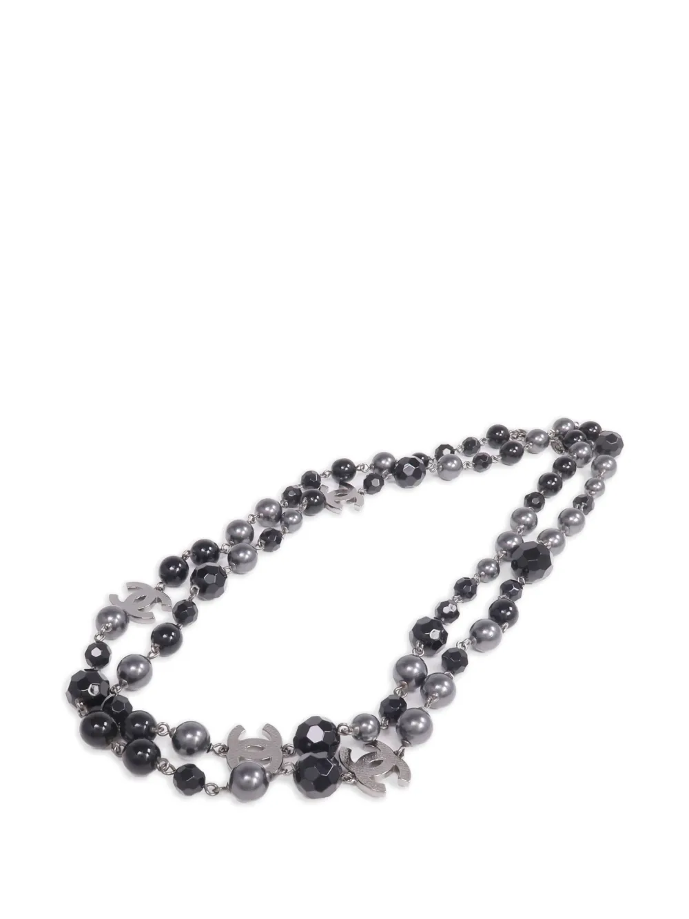 CHANEL Pre-Owned ビーズ ネックレス | シルバートーン | Image 1