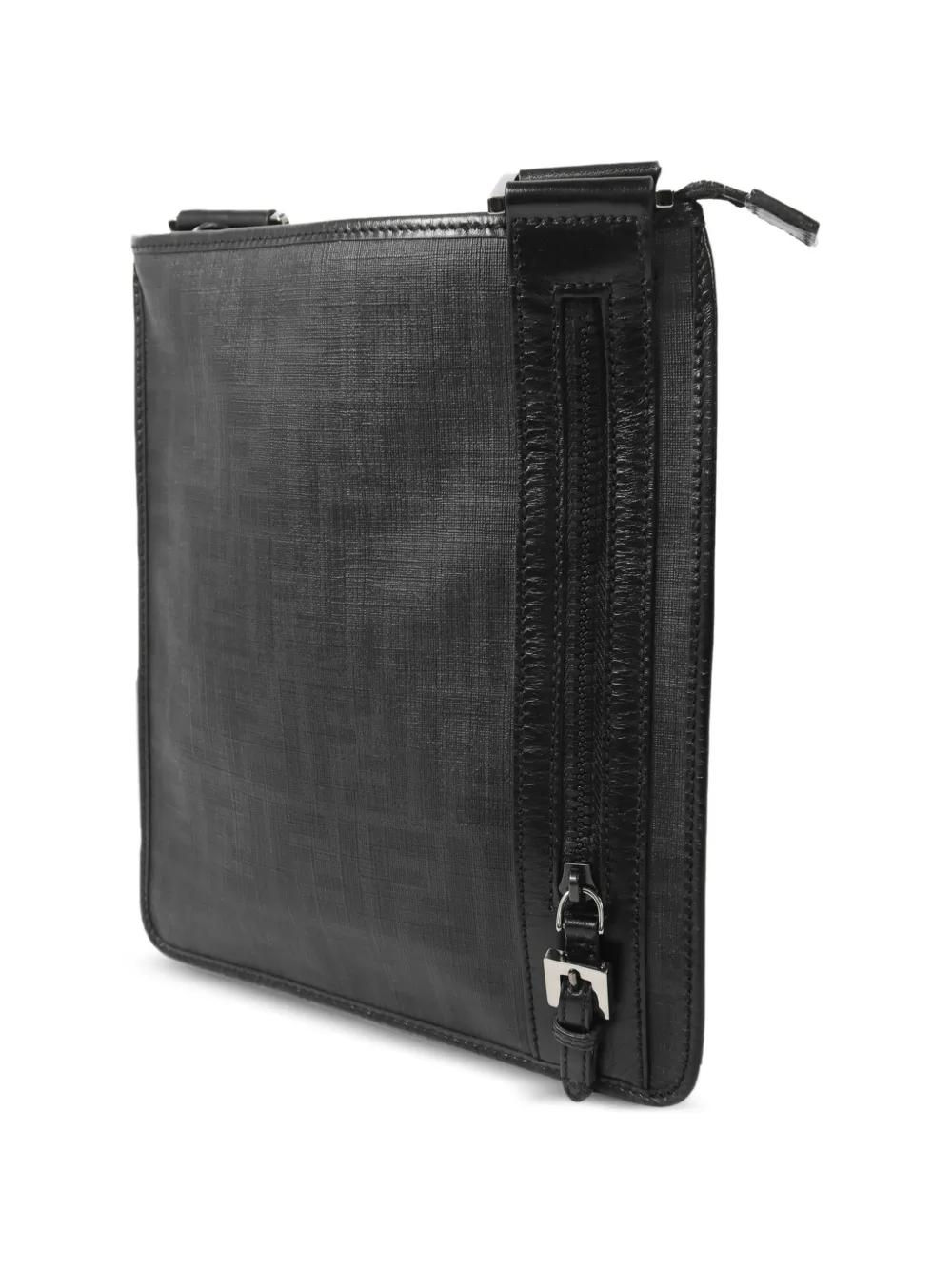 Fendi Pre-Owned Zucca messengertas Zwart