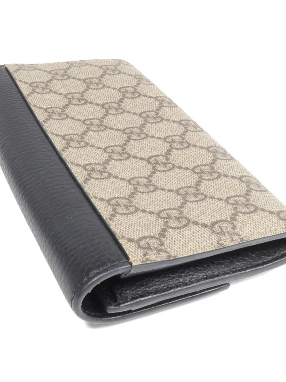 Gucci Pre-owned GG Supreme Marmont Wallet in Neutrals, view 5