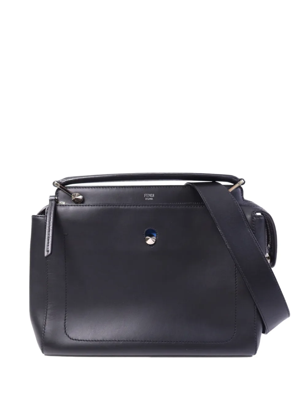 Fendi Pre-Owned Dotcom 两用小牛皮单肩包 | 黑色 | Image 1