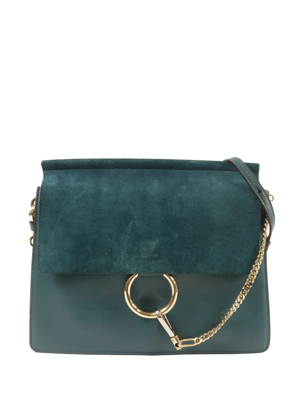 Chloé Pre-Owned Faye crossbody bag - Verde