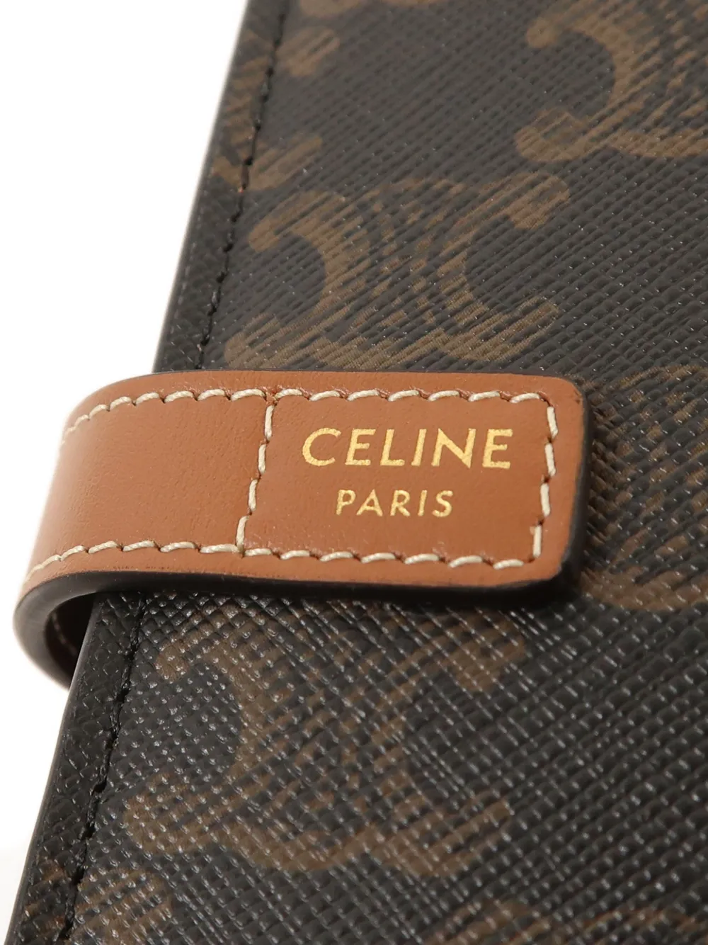 Celine Pre-owned Triomphe Canvas Travel Kit in Brown, view 5
