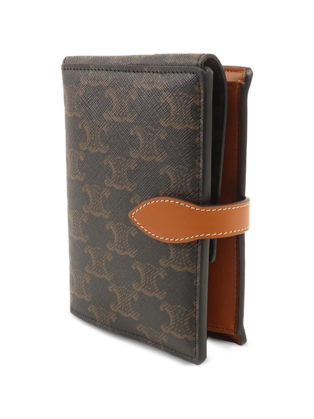 Celine Pre-owned Triomphe Canvas Travel Kit in Brown, view 2