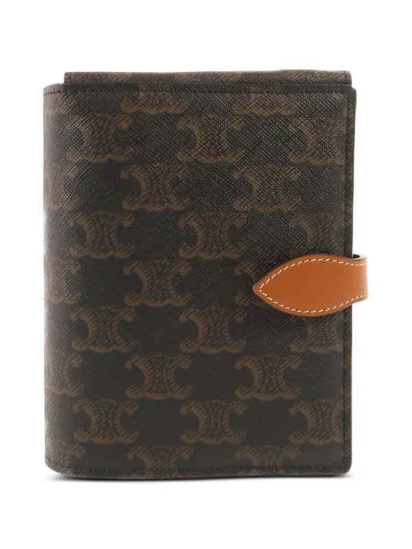 Celine Pre-owned Triomphe Canvas Travel Kit in Brown