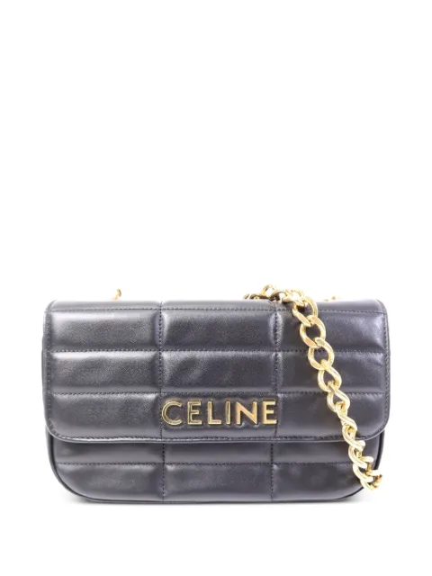 Celine Pre-Owned logo-detail shoulder bag