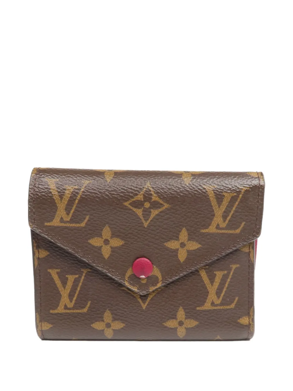 Louis Vuitton Pre-Owned Victorine Monogram canvas wallet - Marrone
