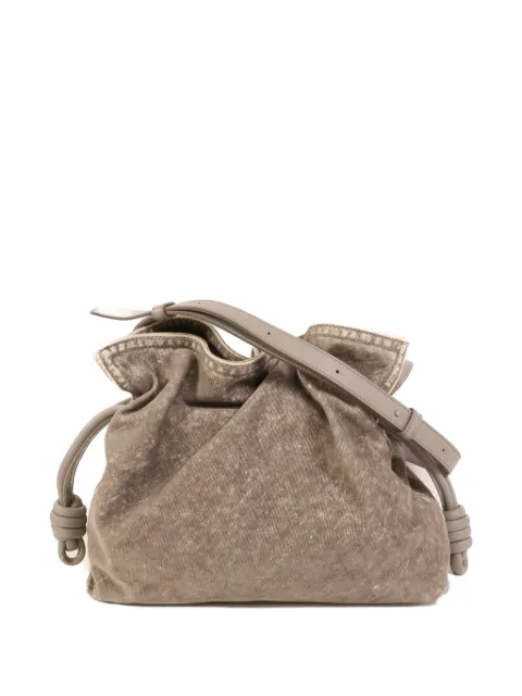 Loewe Pre-Owned Flamenco denim shoulder bag