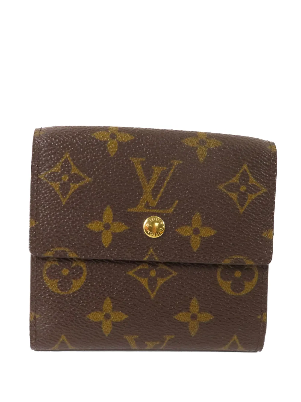 Louis Vuitton Pre-Owned Elise Monogram wallet - Marrone
