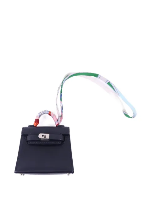 Hermès Pre-Owned Kelly leather bag charm
