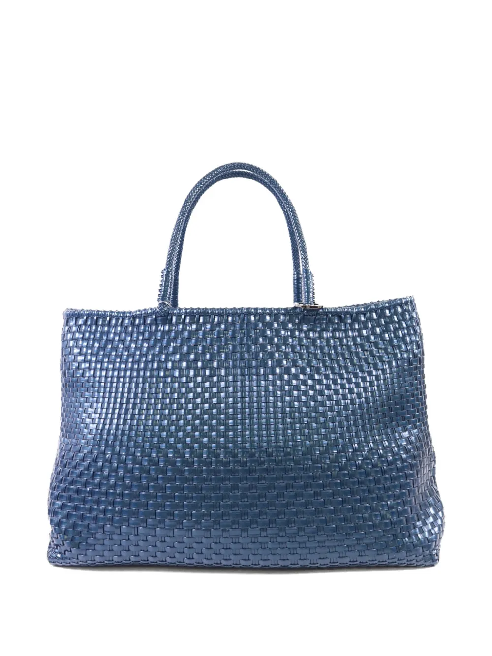 Anteprima woven tote bag - Blu