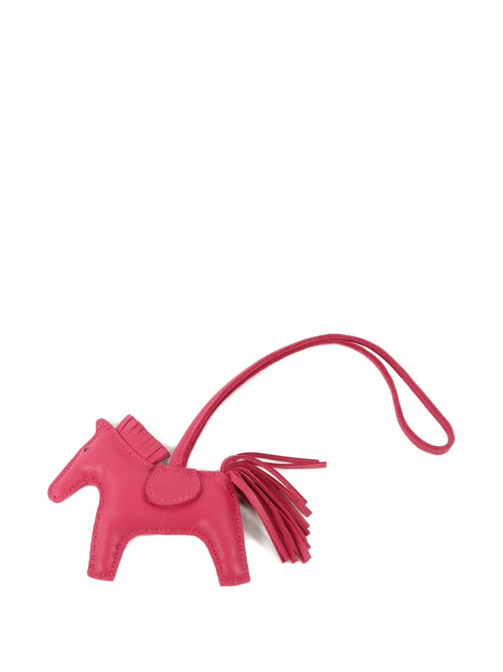 Hermès Pre-Owned PM Rodeo horse bag charm - Rosa