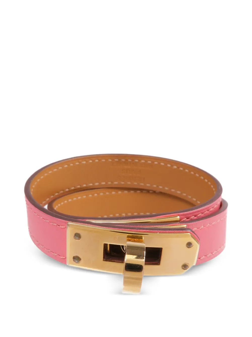 Hermès Pre-Owned 2021 Kelly Double Tour bracelet - Rosa