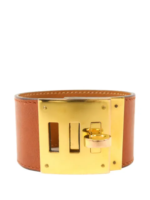 Hermès Pre-Owned Kelly Dog leather bracelet
