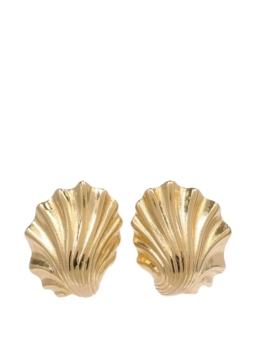 Givenchy Pre-Owned Seashell earrings - Oro