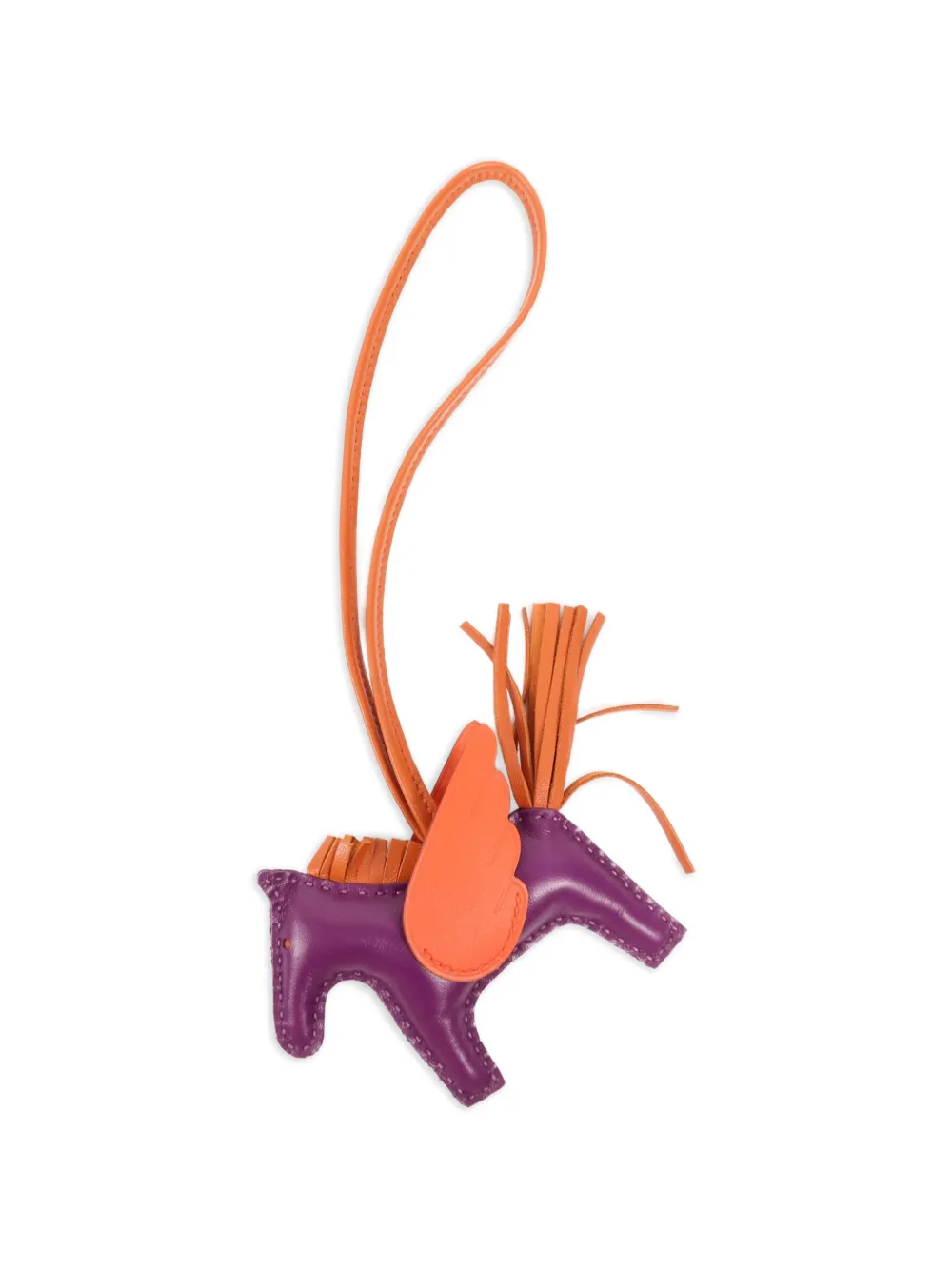 Hermès Pre-owned Rodeo Pegase PM Charm in Purple, view 4