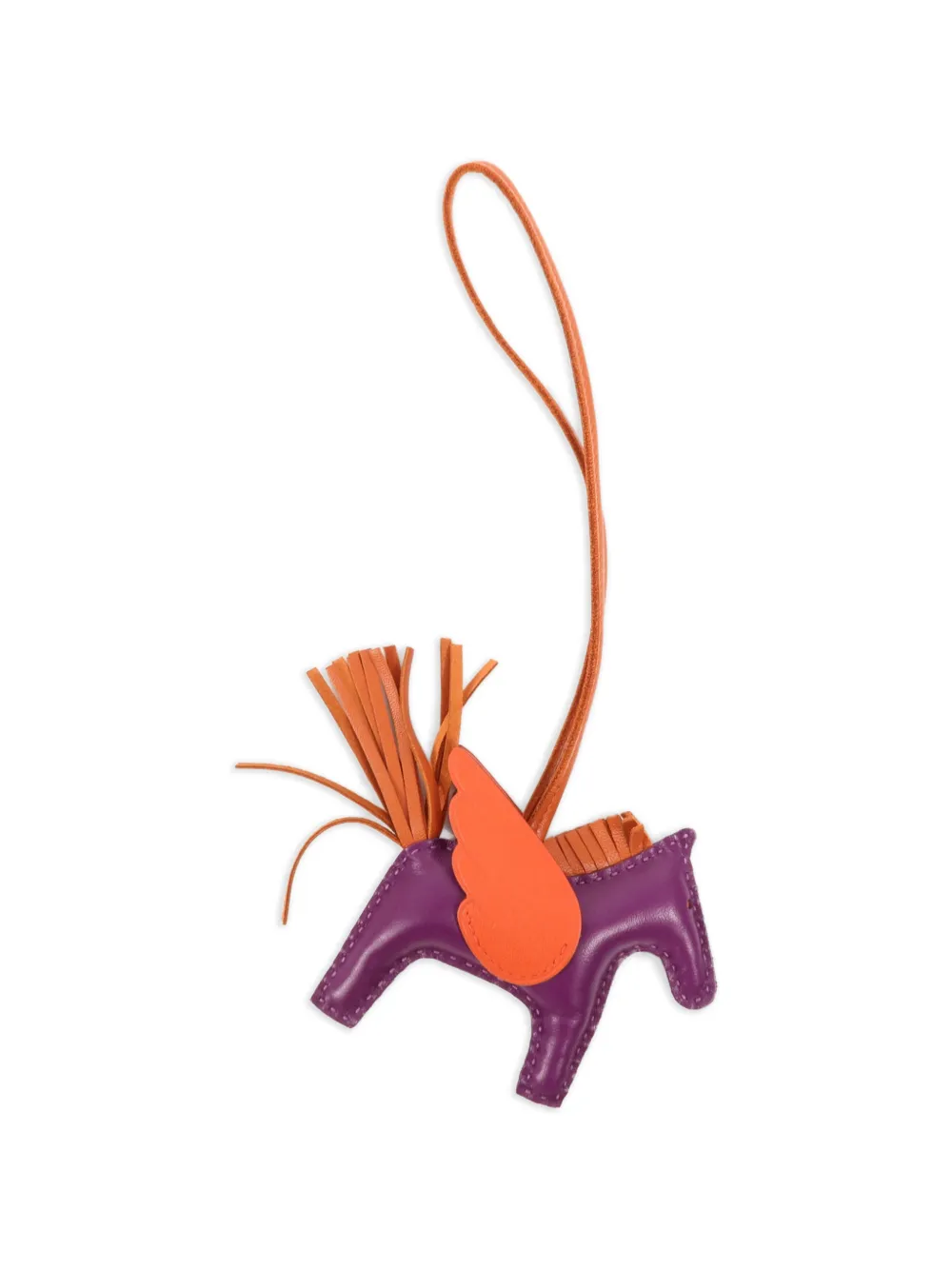 Hermès Pre-owned Rodeo Pegase PM Charm in Purple, view 3
