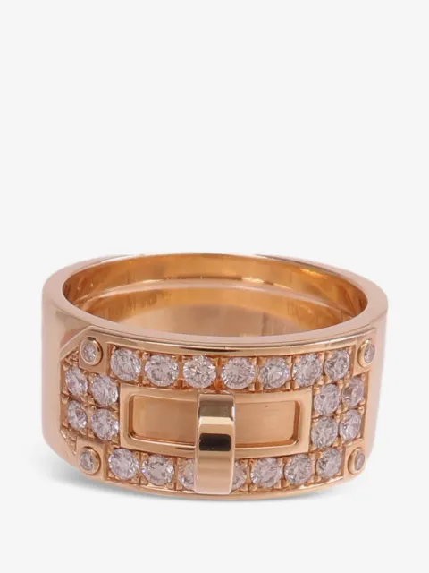 Hermès Pre-Owned Kelly diamond ring