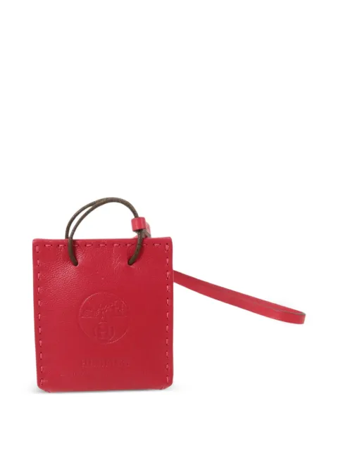 Hermès Pre-Owned Sac Orange bag charm
