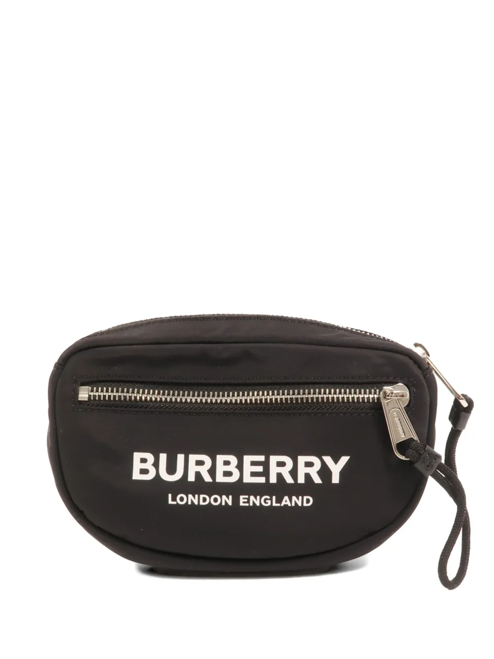 Burberry Pre-Owned Cannon logo-print belt bag - Black