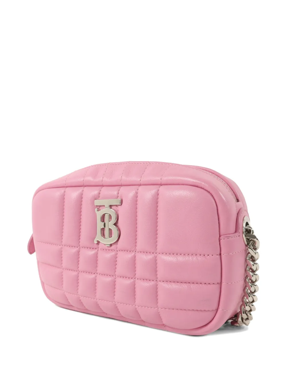 Burberry Pre-Owned Lola Quilted Crossbody Bag | Pink | FARFETCH JO