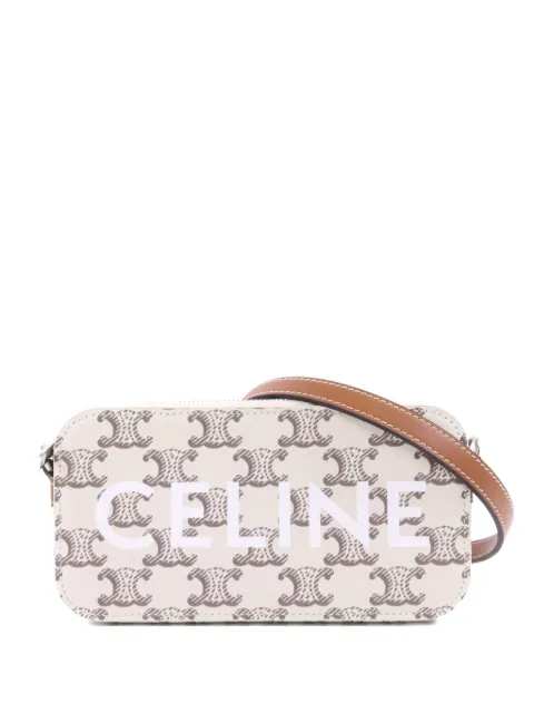 Celine Pre-Owned Triomphe logo shoulder bag