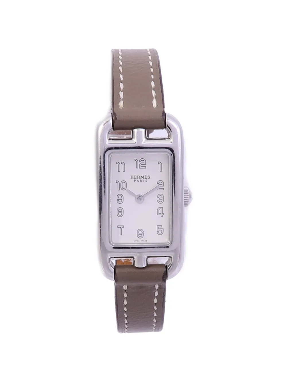 Hermès Pre-Owned Nantucket 17mm watch - Bianco