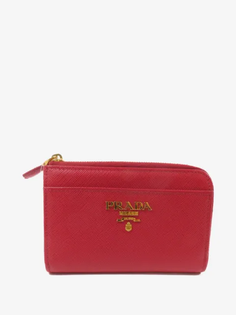 Prada Pre-Owned ^ Etui aus Saffiano-Leder