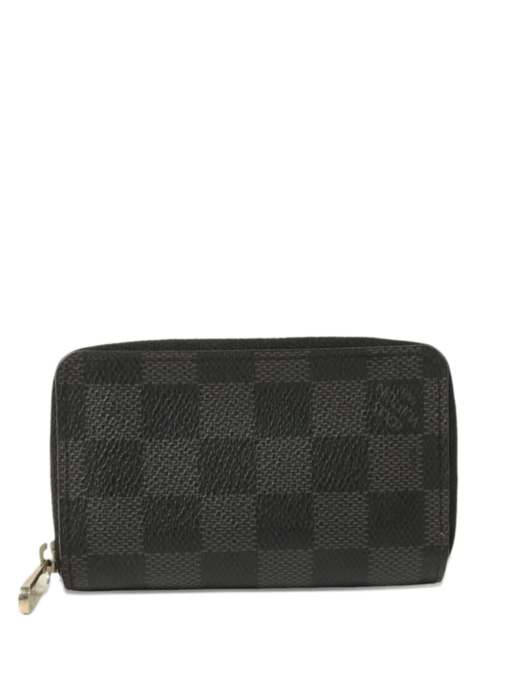 Louis Vuitton Pre-Owned Damier Graphite Zippy coin purse - Schwarz