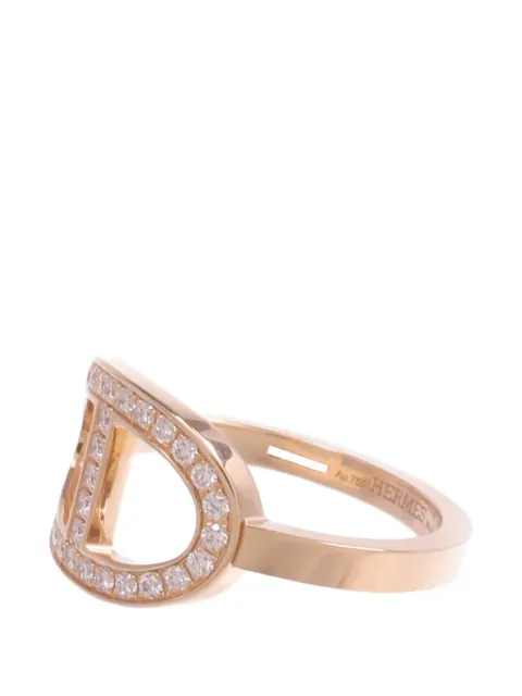 Hermès Pre-Owned Bague d'Ancre diamond ring