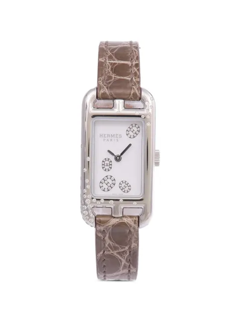 Hermès Pre-Owned Nantucket 17mm watch