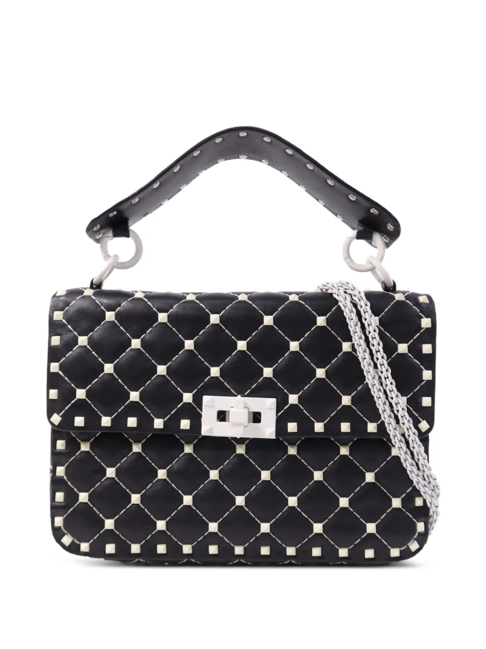 Valentino Garavani Pre-Owned Rockstud Spike shoulder bag - Nero