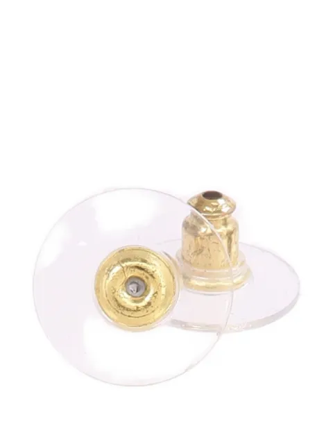 CHANEL Pre-Owned CC clover earrings
