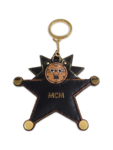 MCM Pre-Owned star-shaped lion keychain