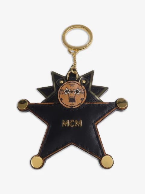 MCM Pre-Owned star-shaped lion keychain