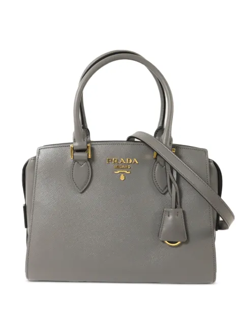Prada Pre-Owned logo-detail tote bag