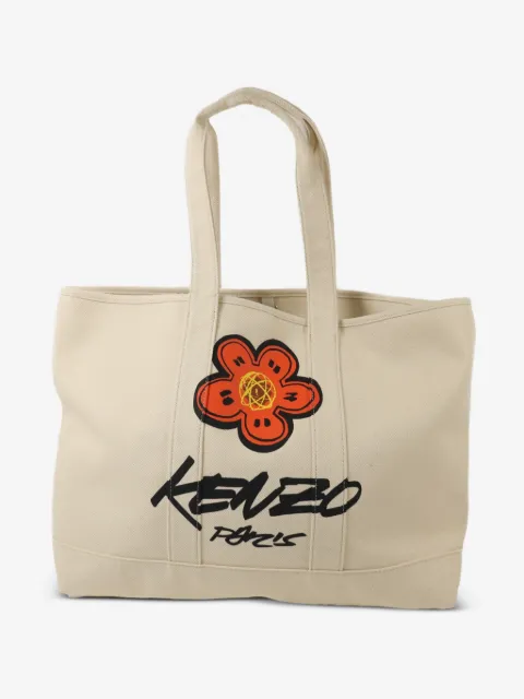Kenzo Pre-Owned Boke Flower logo-print tote bag