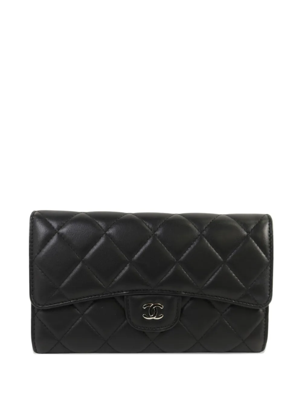 CHANEL Pre-Owned CC turn-lock wallet - Black