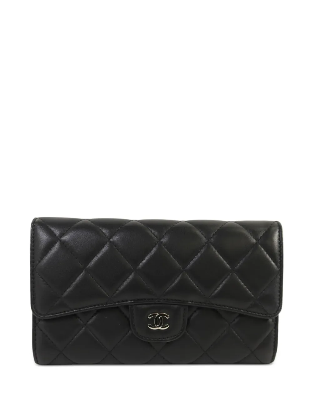 CHANEL Pre-Owned CC turn-lock wallet - Nero