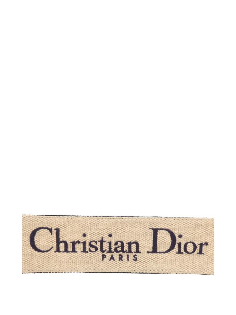 Pre-owned Dior Oblique Canvas Shoulder Strap In Blue
