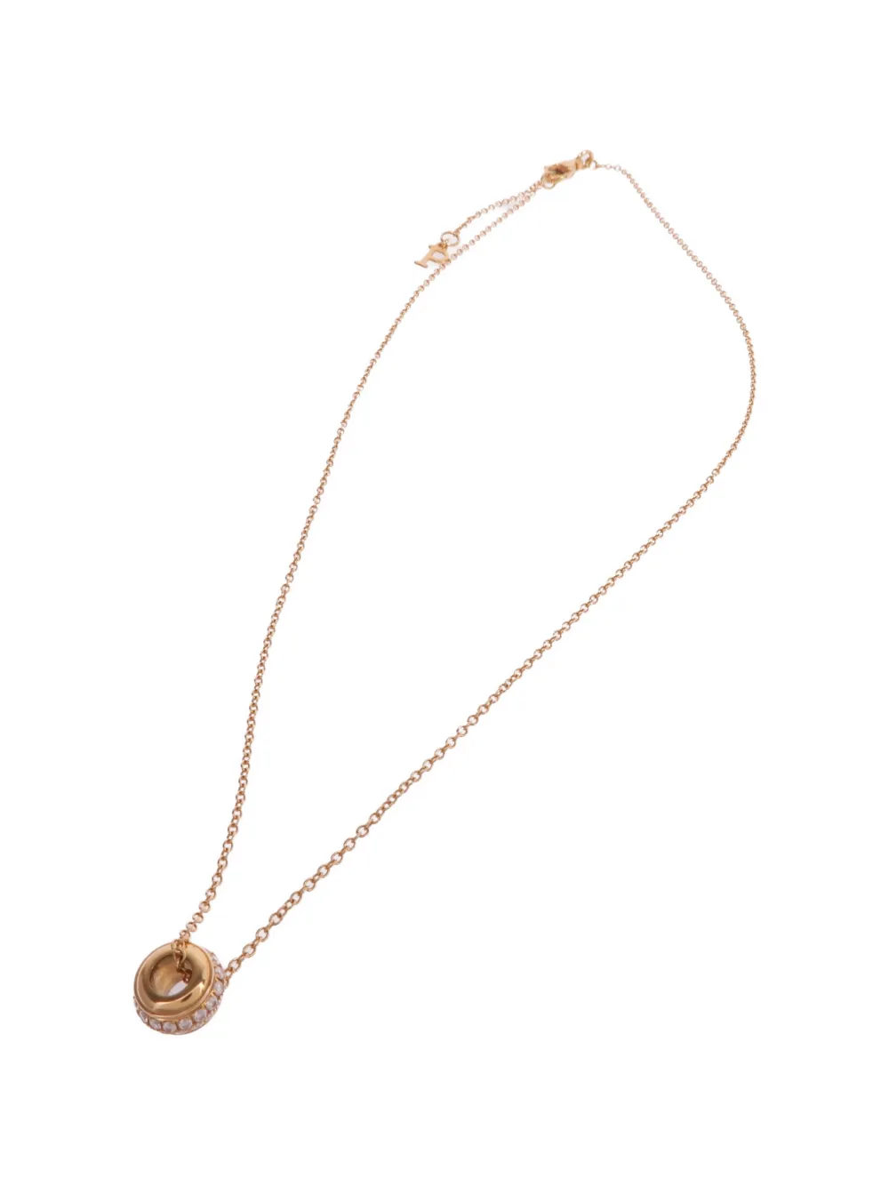Pre-owned Piaget Possession Diamond Necklace In Pink