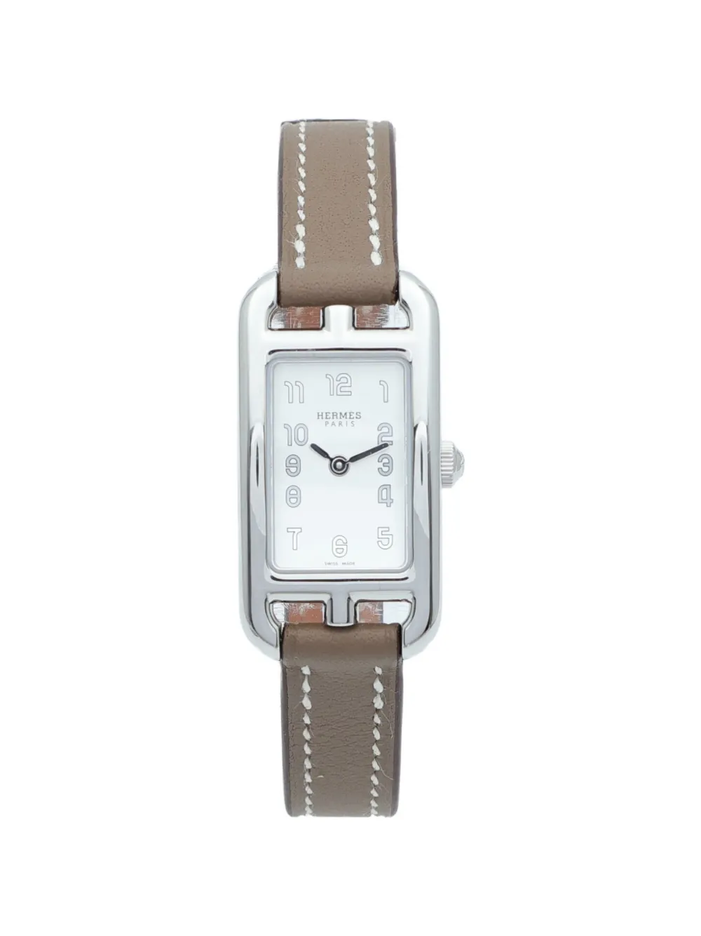 Hermès Pre-Owned Nantucket 17mm watch - Bianco