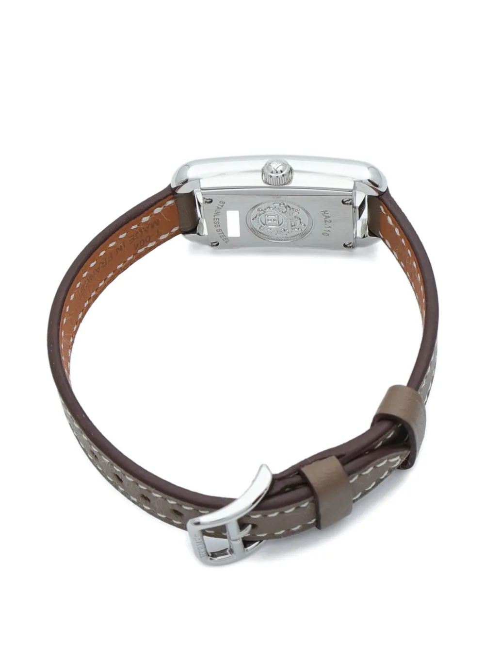 Hermès Pre-owned Nantucket 17mm Watch in White, view 4