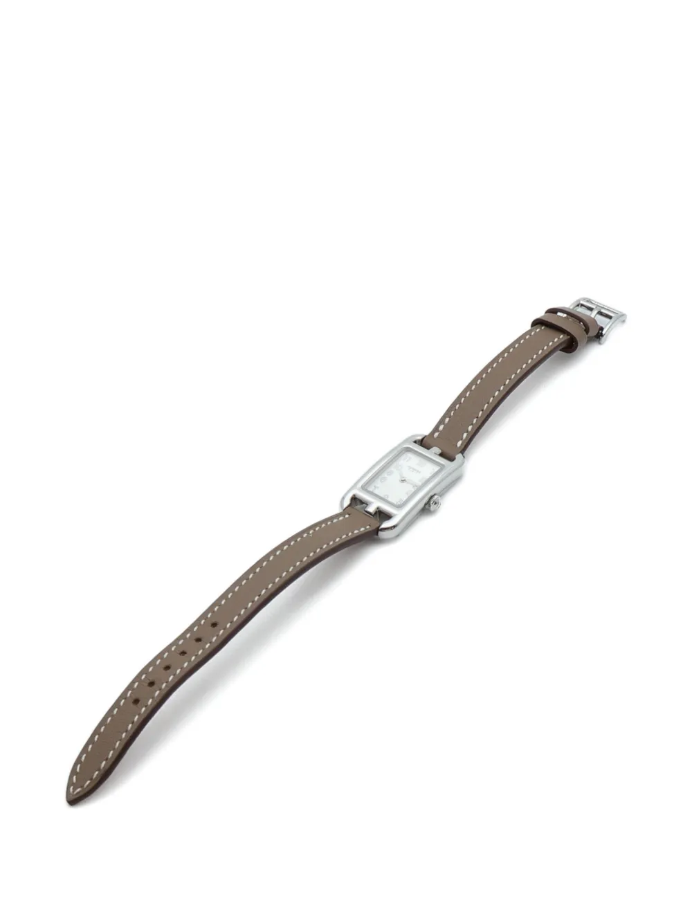 Hermès Pre-owned Nantucket 17mm Watch in White, view 5