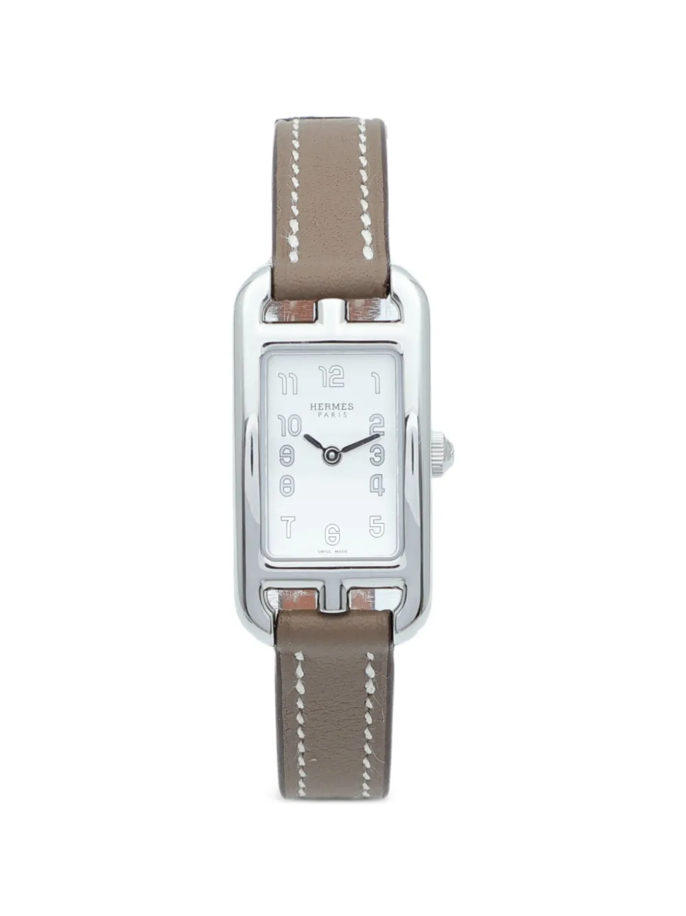 Hermès Pre-Owned Nantucket 17mm watch - Bianco