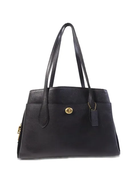 Coach Vintage turn-lock shoulder bag