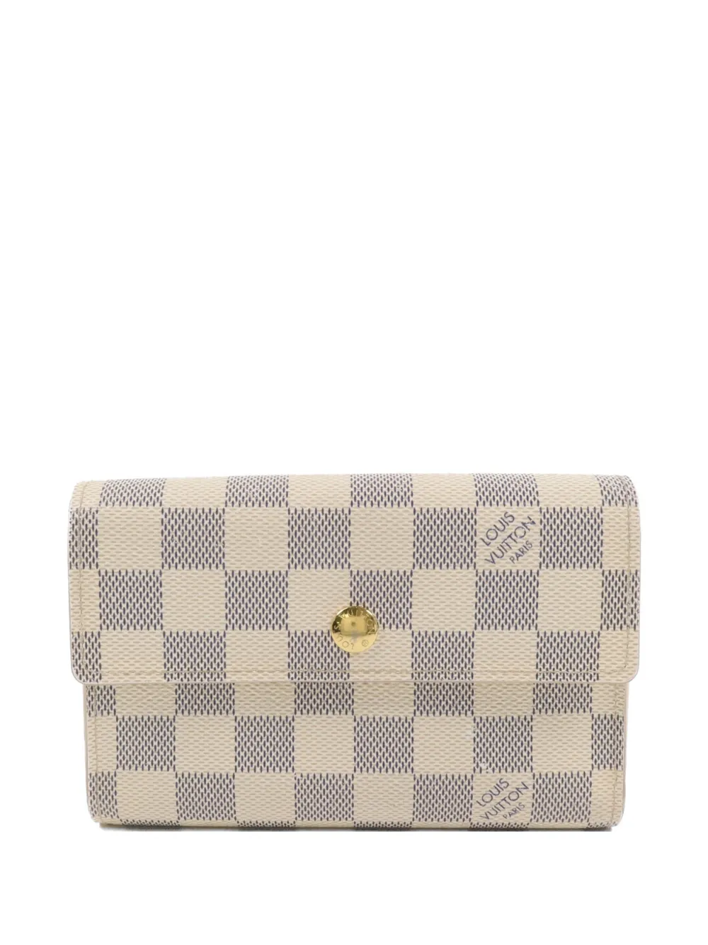 Louis Vuitton Pre-Owned Alexandra Damier Azur wallet - Toni neutri