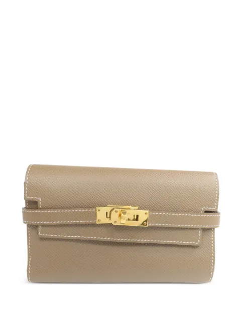 Hermès Pre-Owned 2019 Kelly Epsom wallet